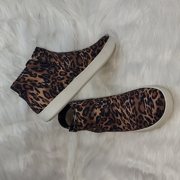 NATURALIZER Womens Brown Animal Print 0.5" Platform Padded Comfort Miranda Round - Picture 2 of 9